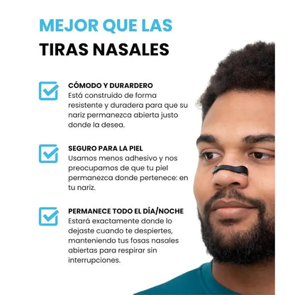 RESPIRA MEJOR Y DEJA DE RONCAR DESDE LA PRIMERA NOCHE